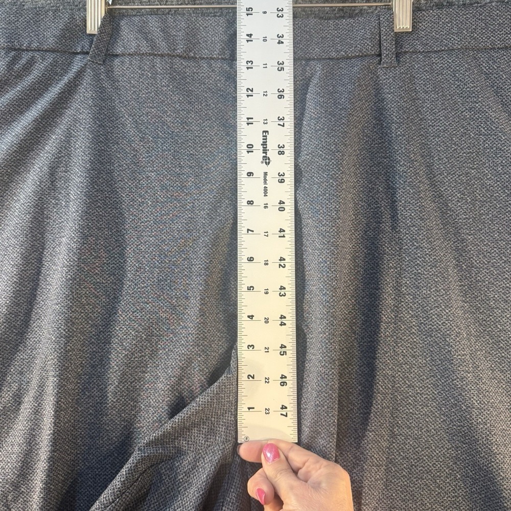 Callaway Opti-Dri Golf Shorts Men 48B Gray Stretch Performance Flat Front - Picture 7 of 11